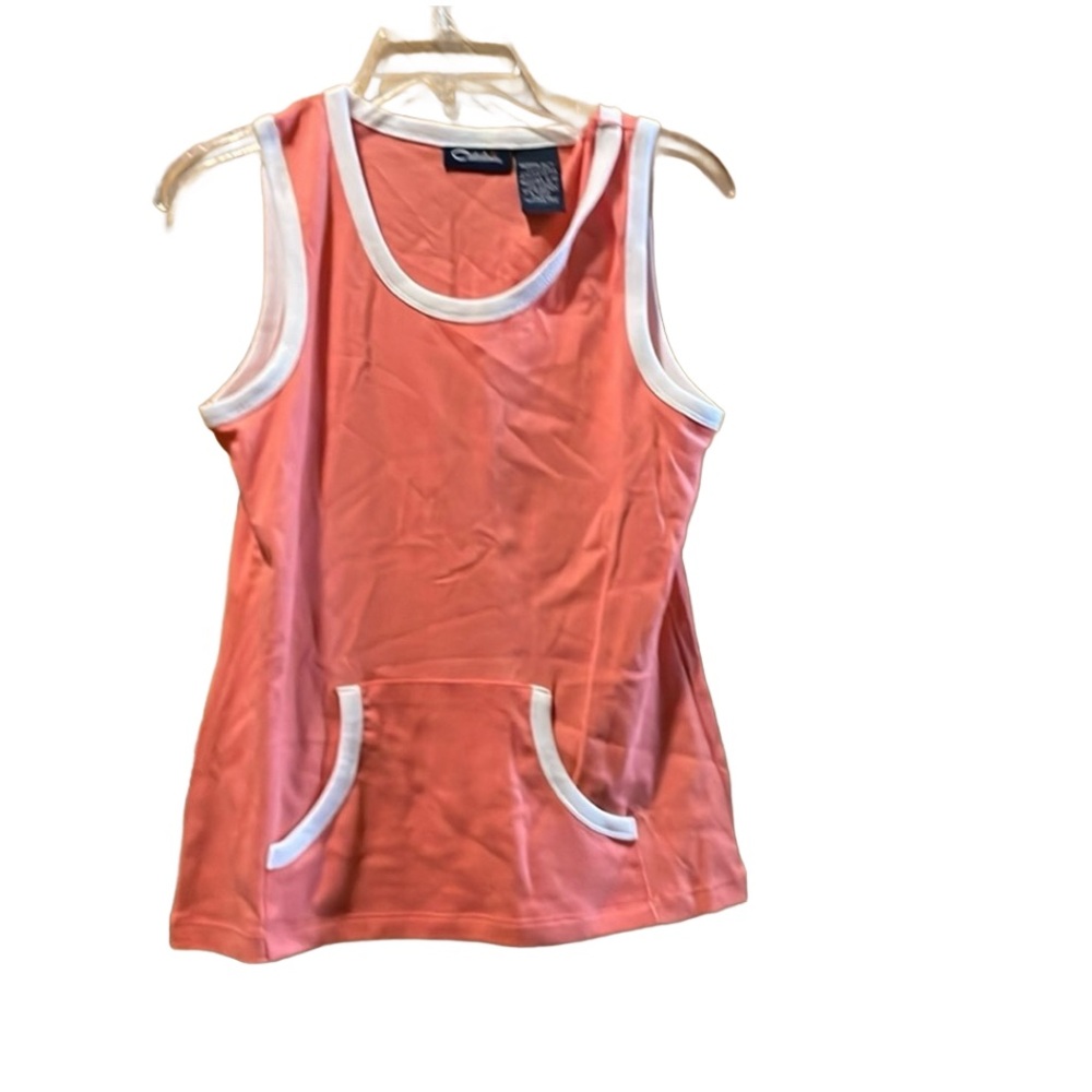 Vintage Catalina orange tank top size medium